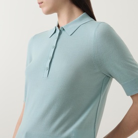 Fidenka Knitted Polo Shirt