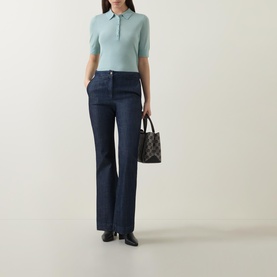 Fidenka Knitted Polo Shirt