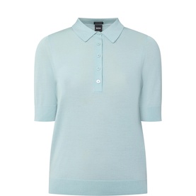 Fidenka Knitted Polo Shirt