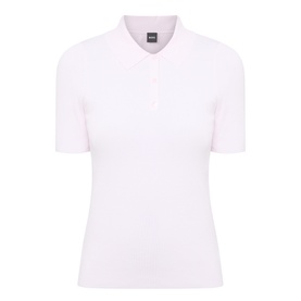 Feskus Rib Knit Polo Shirt