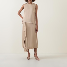 Baurina Roll Neck Blouse