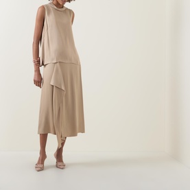 Baurina Roll Neck Blouse