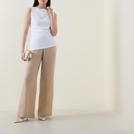 Emiaka Gathered Asymmetric Tank Top