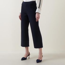 Fallegra Cropped Straight Leg Trousers