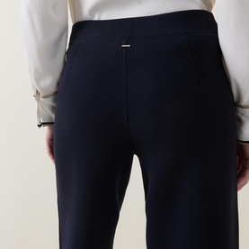 Fallegra Cropped Straight Leg Trousers
