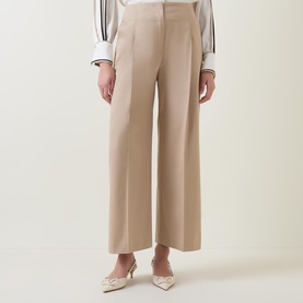 Tulotta Straight Leg Cropped Trousers