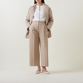 Tulotta Straight Leg Cropped Trousers