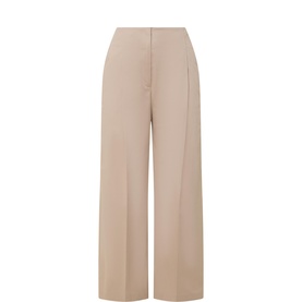 Tulotta Straight Leg Cropped Trousers