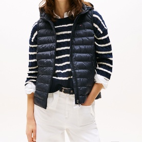 Logo Down-Filled Gilet