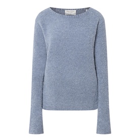 Boucl&eacute; Knitted Sweater