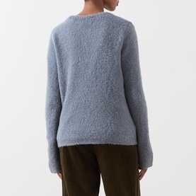 Boucl&eacute; Knitted Sweater