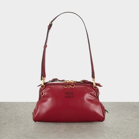Softy Shine Leather Shoulder Bag