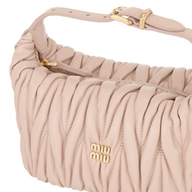 Matelass&eacute; Logo Quilted Mini Bag
