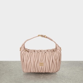 Matelass&eacute; Logo Quilted Mini Bag