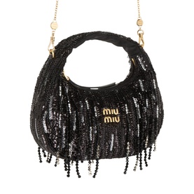 Wander Sequin Mini Hobo Bag