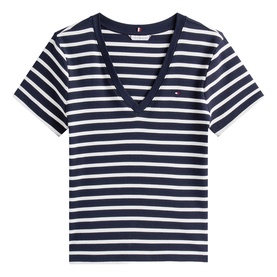 Striped Logo Slim T-Shirt