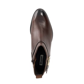 Pemma Flat Leather Ankle Boots
