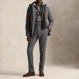 Polo Soft Knit Flannel Jacket