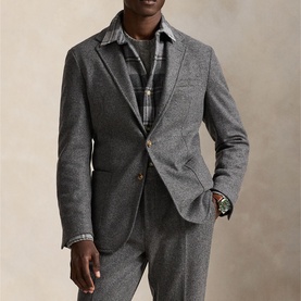 Polo Soft Knit Flannel Jacket