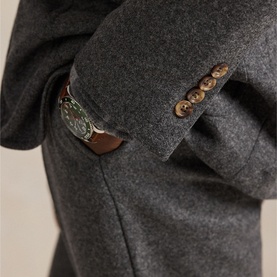 Polo Soft Knit Flannel Jacket