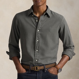 Polo Player Logo Dobby Shirt