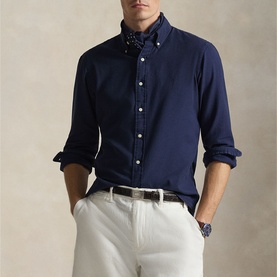 Polo Pony Textured Dobby Shirt