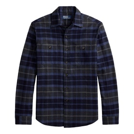 Plaid Twill Overshirt