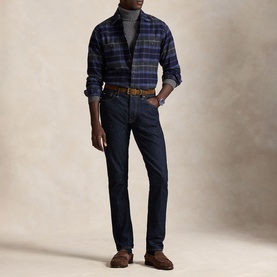 Plaid Twill Overshirt