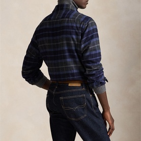 Plaid Twill Overshirt
