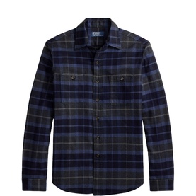Plaid Twill Overshirt