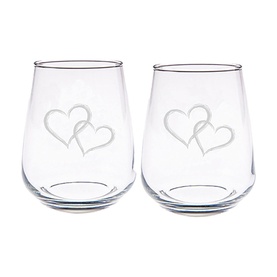 Love Hearts Glasses Set
