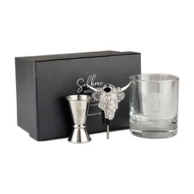 Highland Cow Drinks Set