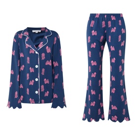 Dog Print Pyjama Set