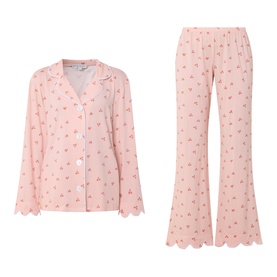 Dreamer Strawberry Print Pyjama Set