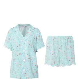 Sea Print Short Pyjama Set