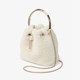 Bon Bon Shearling Bucket Bag