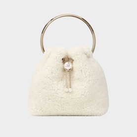 Bon Bon Shearling Bucket Bag