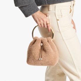 Bon Bon Shearling Bucket Bag