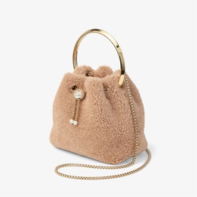 Bon Bon Shearling Bucket Bag