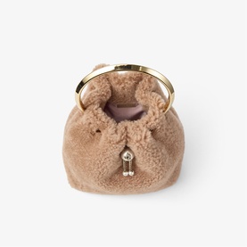 Bon Bon Shearling Bucket Bag