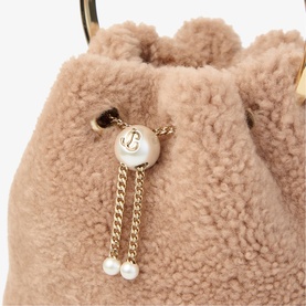 Bon Bon Shearling Bucket Bag