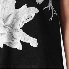 Crystal Anna Floral Logo T-Shirt