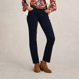 Brooke Corduroy Straight Leg Trousers