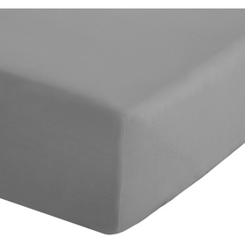 Easy Iron Fitted Sheet Grey