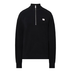Logo Half-Zip Sweater