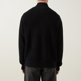 Logo Half-Zip Sweater