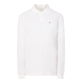 Logo Long-Sleeved Polo Shirt