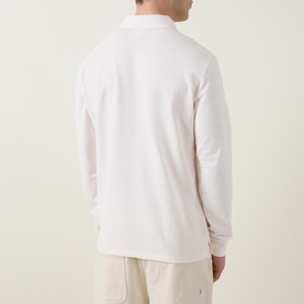 Logo Long-Sleeved Polo Shirt