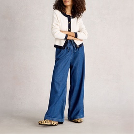 Charlotte Contrast Trim Cardigan