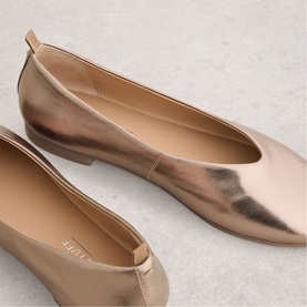 Cheri Leather Ballet Flats